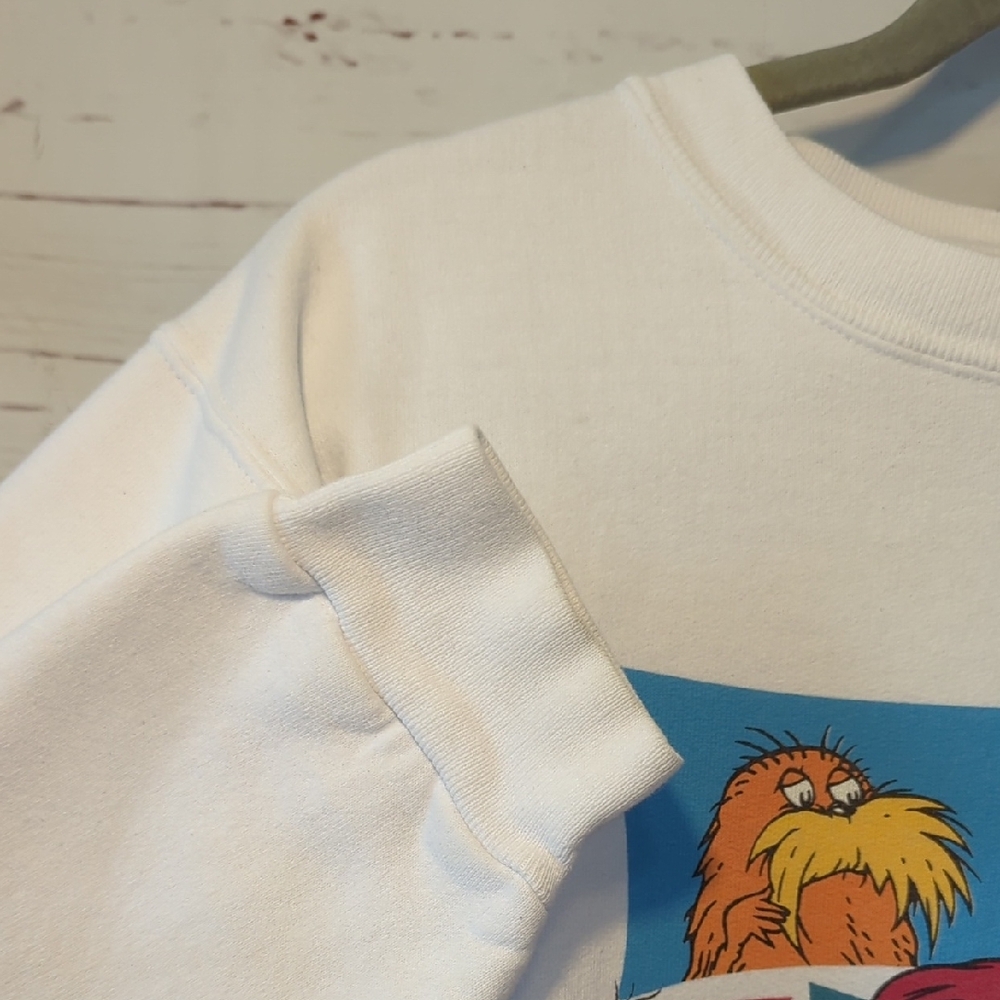 Vintage Dr Seuss Islands Of Adventure Universal Studios Sweatshirt Small Cat Hat - Picture 6 of 12